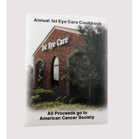 1st Eye Care Cookbook 2007 HB Binder Recipes Appetizers Main Dishes Desserts - Picture 1 of 7